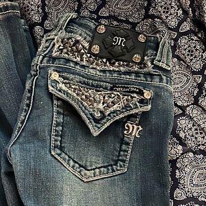 Miss me jeans size 26 inseam 34 perfect condition non smoking home $40